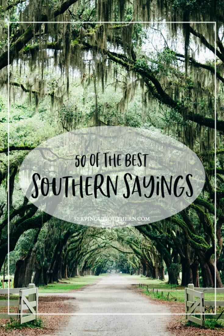 50 of the Best Southern Sayings | Serving Up Southern