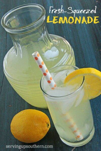 homemade lemonade recipe