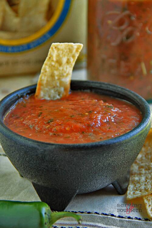 Restaurant Style Salsa - Sum of Yum