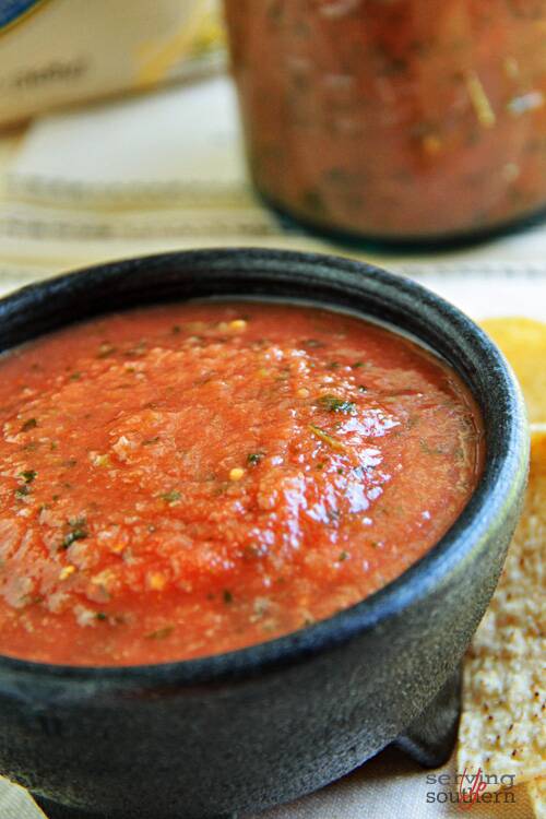 Restaurant Style Salsa - Sum of Yum