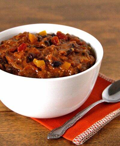 Black Bean Pumpkin Chili