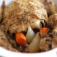 Crock Pot Roasted Chicken