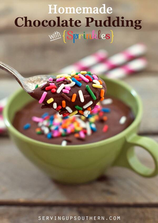 Homemade Chocolate Pudding