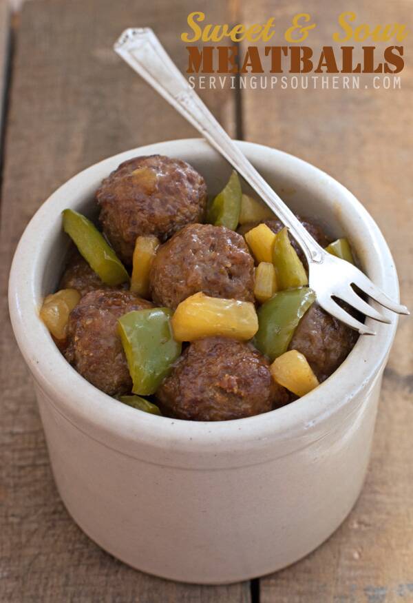 Sweet and Sour Meatballs