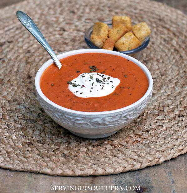 Homemade Creamy Tomato Soup