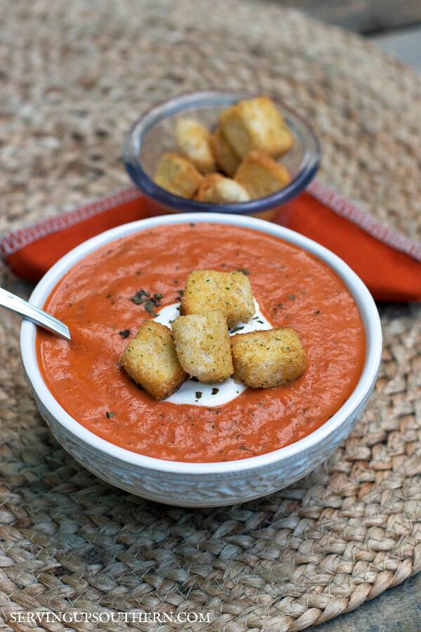 Homemade Creamy Tomato Soup