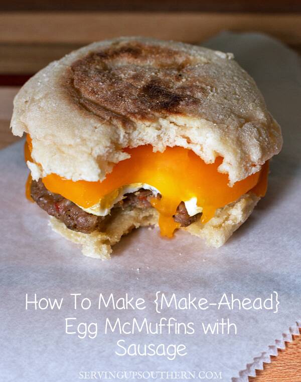 How To Make {Make-Ahead) Egg McMuffins
