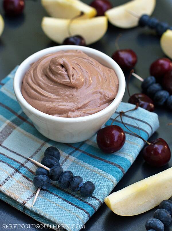 Nutella Greek Yogurt Dip  The Kitchen is My Playground