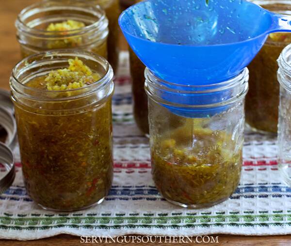 Sweet Zucchini Relish