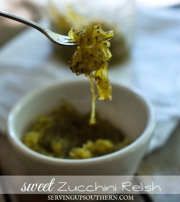 Sweet Zucchini Relish