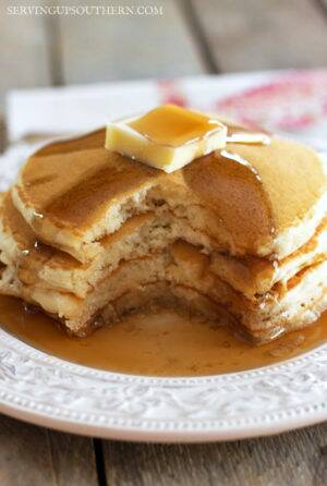 Feather Pancakes | Serving Up Southern