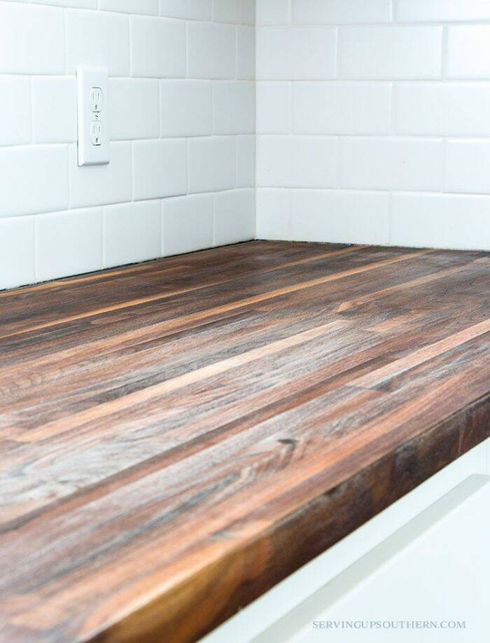 How I Protect My Butcher Block Countertops Serving Up Southern