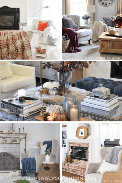 5 Beautiful Fall Living Rooms To Be Inspired By