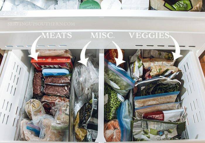 The Best Organization Tips For Small Freezers Meal Plan Addict