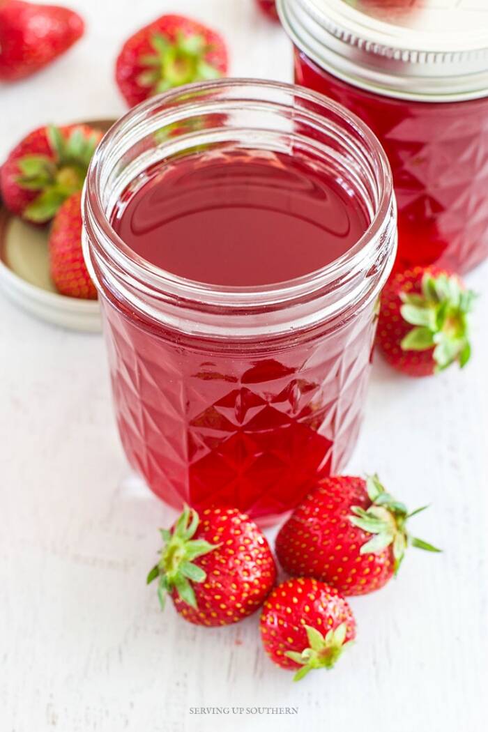 Strawberry Simple Syrup Incredibly Easy to Make With Ony 3Ingredients